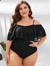 Maiô Plus Size Feminino Ciganinha Preto