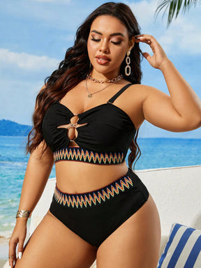 Biquíni Plus Size Hot Pant Alta Sustentação